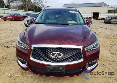2020 Infiniti Qx60 Luxe z USA, uszkodzony, nr VIN 5N1DL0MM9LC503854